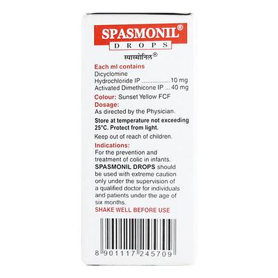 Spasmonil Drops 10ml - Muscle Spasm-Ant