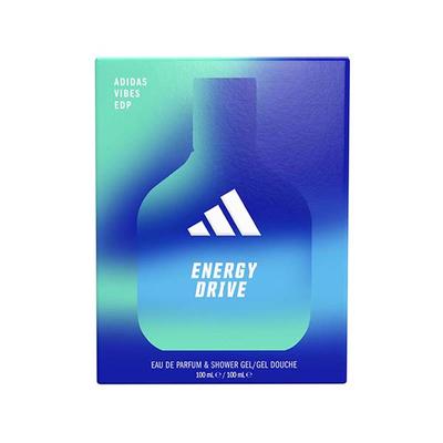 Adidas Vibes Energy Drive Gift Set (Eau de Parfum 100ml + Shower Gel 100ml) 1's - Perfumes (Edt/Edp)