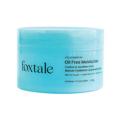 Foxtale Oil Free Moisturizer with Red Algae Extract, Blue Green Algae Extract, Niacinamide 100 gm - Face Moisturizers