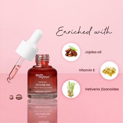Earth Rhythm Vetiver Facial Oil 20ml - Face Oils