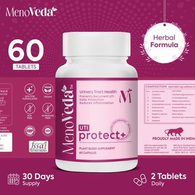 Menoveda UTI Protect+ Capsule 60's - Speciality Medicines