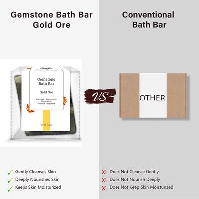 Seer Secrets Gold Ore Gemstone Bath Bar 160 gm - Soaps