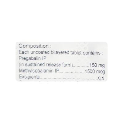 Revlin M SR 150mg Tablet 10'S - Neuropathic Pain-Dru