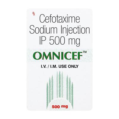 Omnicef 500mg Injection 1's - Bacterial Infections-Cep