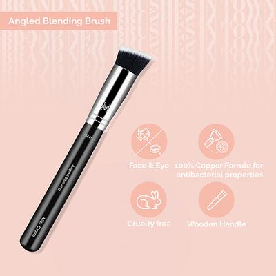 Miss Claire M45 - Angled Blending Brush (Chrome) 1's - Face Brush