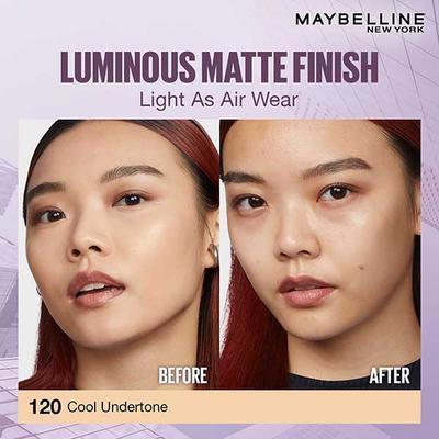 Maybelline New York Super Stay Lumi Matte Liquid Foundation, 30HR Long Lasting, 120 18 ml - Foundation