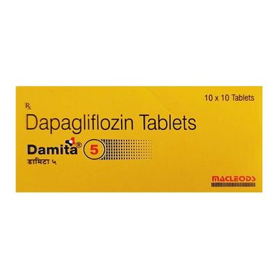 DAMITA 5 Tablet 10's - Diabetes-Ant