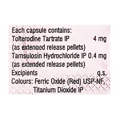 Roliflo OD 4mg Capsule 10'S - Bladder And Prostate Disorders-Dru