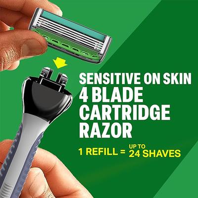 Bombay Shaving Company Sensiflo-4 Razor with Cartridge 2's - Razors & Cartridges