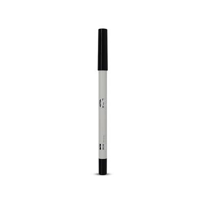 Matt Look Single Stroke Eyeliner Kohl Kajal 24 Hours Smudgeproof Cool Silver 1.3 gm - Kajal & Kohls