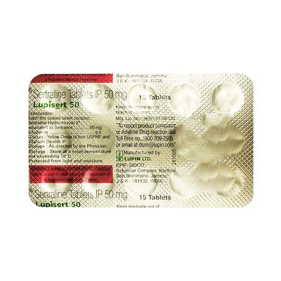 LUPISERT 50 Tablet 15's - Depression-Ant