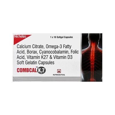 COMBCAL K27 Soft Gelatin Capsule 10's - Supplements-Vam