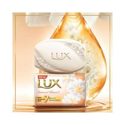 Lux Glow Jasmine & Vitamin E For Glowing Skin Beauty Soap- For All Skin Types 100 gm - Soaps