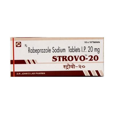 Strovo 20mg Tablet 10'S - Ulcer/Reflux/Flatulence-Aaa
