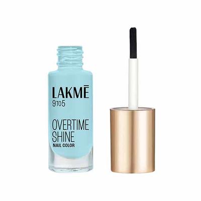 Lakme 9To5 P+G Nail Sky Blue 6 ml - Nail Polish