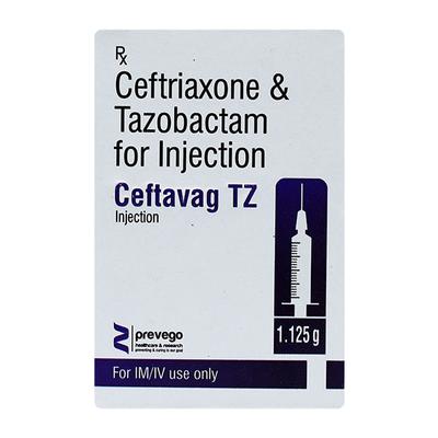CEFTAVAG TZ Injection 1's - Bacterial Infections-Cep
