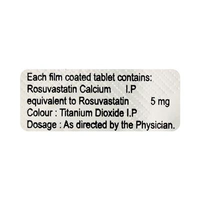 Glyvas 5mg Tablet 10'S - High Cholesterol-Dys