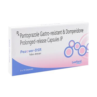 PEZOVER DSR Capsule 15's - Ulcer/Reflux/Flatulence-Aaa