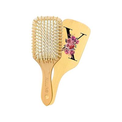 Allure Personalised Paddle Hair Brush Letter X 1's - Hair Brushes