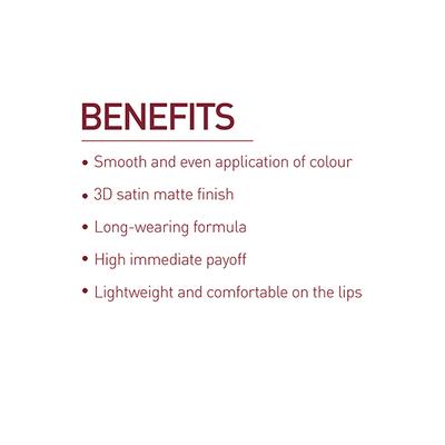 MyGlamm LIT Satin Matte Lipstick-Dead to Me 4.5 gm - Lipsticks