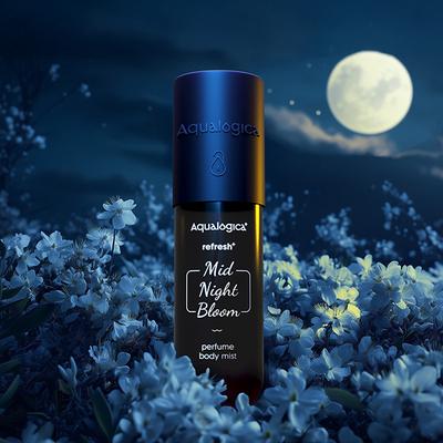 Aqualogica Refresh+ Perfume Body Mist - Mid Night Bloom 150 ml - Body Mist/Spray