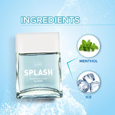 Vi-John Splash Classic After Shave Lotion- Pack of 4 x 50 ml - Shaving Foams