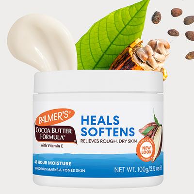 Palmer's Cocoa Butter With Vitamin E Heals Softens Daily Skin Therapy Solid Formula Cream Jar 100gm - Face Moisturizers