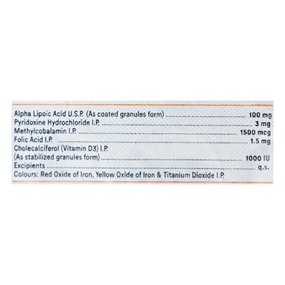 Nuroday D3 Tablet 15'S - Supplements-Vam