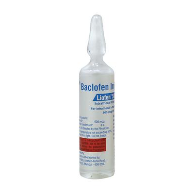 Liofen 500mg Injection 20ml - Muscle Cramps/Spasticity-Mus