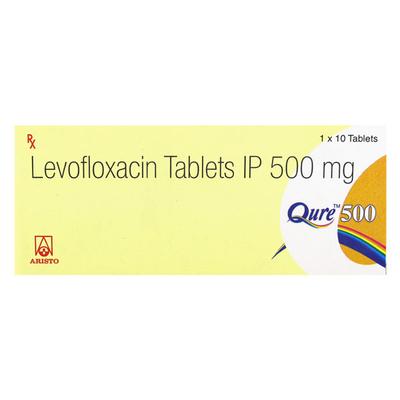 Qure 500mg Tablet 10'S - Bacterial Infections-Qui
