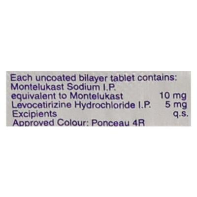Infinair 10/5mg Tablet 10'S - Allergies-Ant
