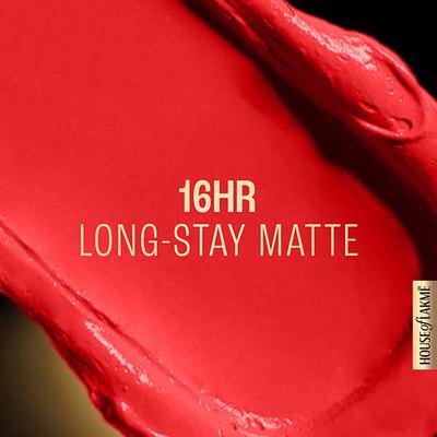 Lakme Forever Matte Liquid Lip, 16hr Lipstick, Red Drive 5.6ml - Liquid Lipsticks