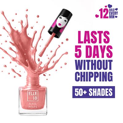 Elle 18 Nail Pops Nail Color, Shade 45 5 ml - Nail Polish