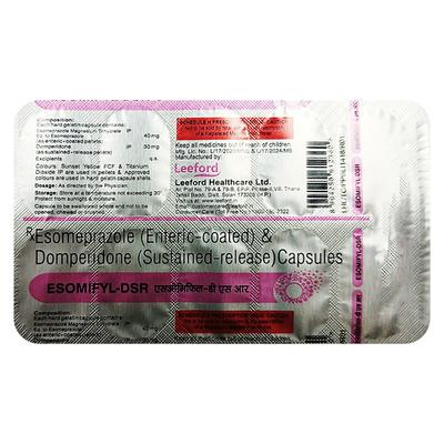 ESOMIFYL DSR Capsule 10's - Ulcer/Reflux/Flatulence-Aaa