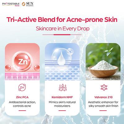 PHOTOSTABLE ACNE SPF 55+ PA +++ CLEAR MATTE FINISH Sunscreen Gel 50g - Sun Protectors-Emo