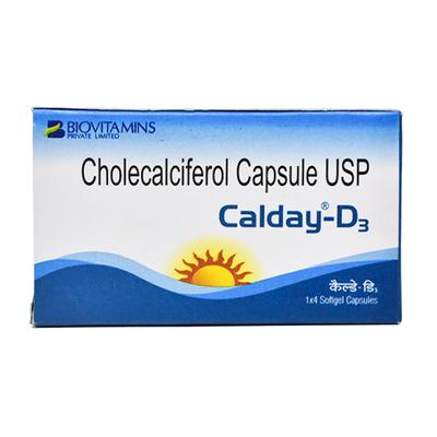 CALDAY D3 Capsule 4's - Supplements-Vit