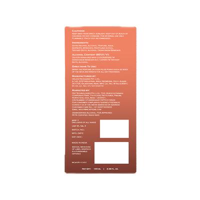 Mcaffeine Fien Slow Kiss Perfume For Men- Aromatic Fresh EDP, 12 Hrs Longlasting For All Occasion 100 ml - Men Perfumes (Edt/Edp)