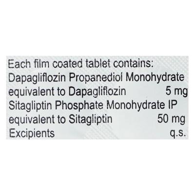 DAPEFY S 5/50 Tablet 15's - Diabetes-Ant