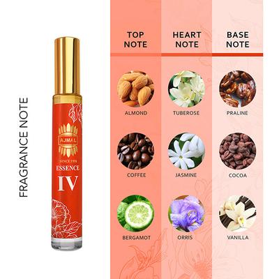Ajmal Essence Iv Long-Lasting Concentrated Perfume Gift For Men And Women 10 ml - Deodorants/Roll-Ons