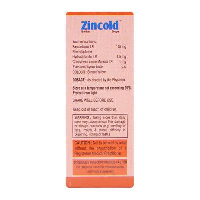 Zincold Drops 15ml - Cough And Cold-Cou