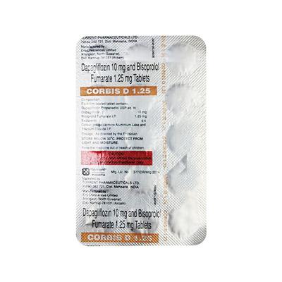 CORBIS D 1.25 Tablet 15's - Diabetes-Ant