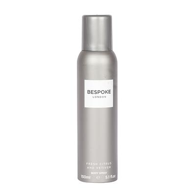 BESPOKE London Fresh Citrus and Vetiver Body Spray 150 ml - Men Deodorants/Roll-Ons