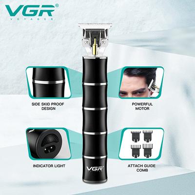 VGR V-193 Trimmer 90 min Runtime 4 Length Settings (Black) 1's - Trimmers