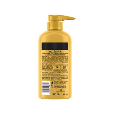 Indulekha Dandruff Treatment Shampoo 580ml - Shampoos