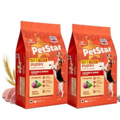Petstar Puppy Food - Chicken and Wheat 1 kg (Buy 1 Get 1) - Petfood