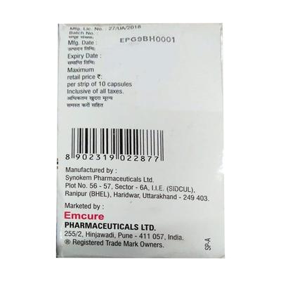 ATOREC GOLD 20 Capsule 10's - High Cholesterol-Dys