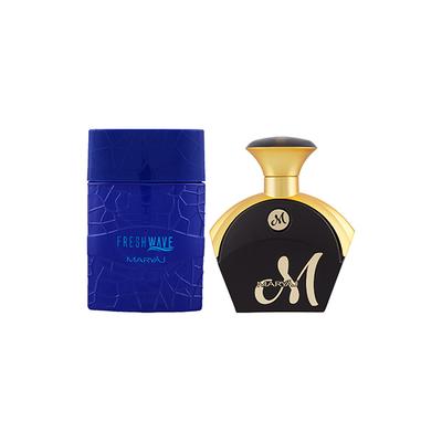 Maryaj Fresh Wave EDP Citrus Woody Perfume And Maryaj M For Her EDP Fruity Floral Perfume 190 ml - Perfumes (Edt/Edp)