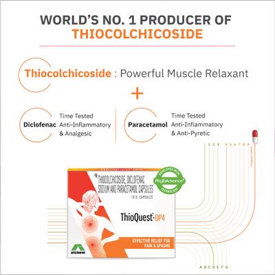 Thioquest Dp4 Capsule 10'S - Muscle Cramps/Spasticity-Mus