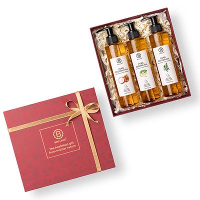 Brillare Nature's Bliss Hair Care Gift Box 1's - Hair Oils
