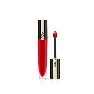 L'Oreal Paris Rouge Signature Matte Liquid Lipstick, 137 Red 8 ml - Lipsticks